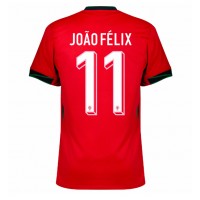 Camiseta Portugal Joao Felix #11 Primera Equipación Eurocopa 2024 manga corta